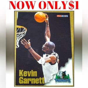Kevin Garnett 1996/97 Hoops Timberwolves NBA Basketball Card